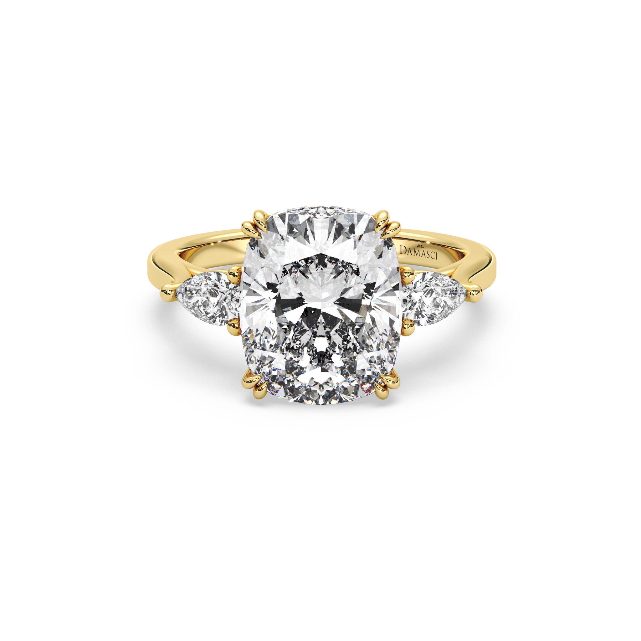 Clase De Real Signature Three-Stone Ring - Elongated Cushion