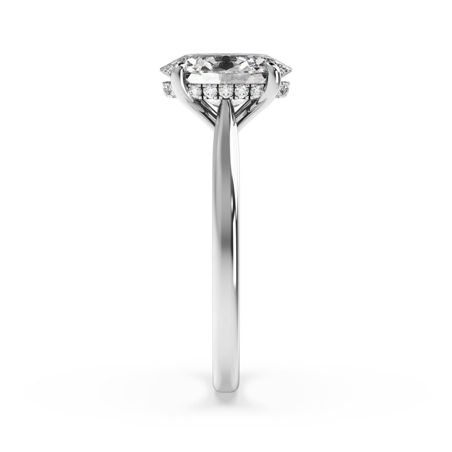 Cathedral Hidden Halo - Oval