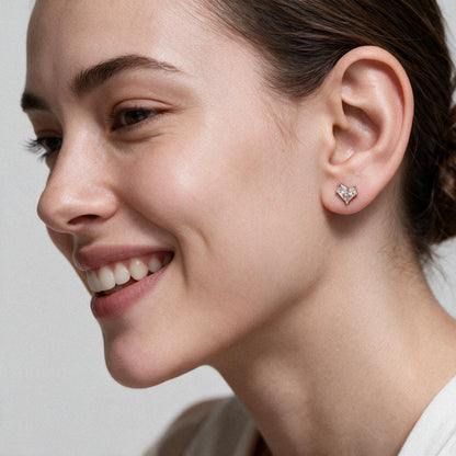 Double Kite Diamond Studs (0.42 T.C.W)
