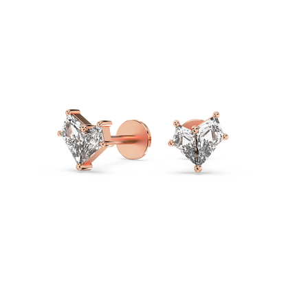 Double Kite Diamond Studs (0.42 T.C.W)
