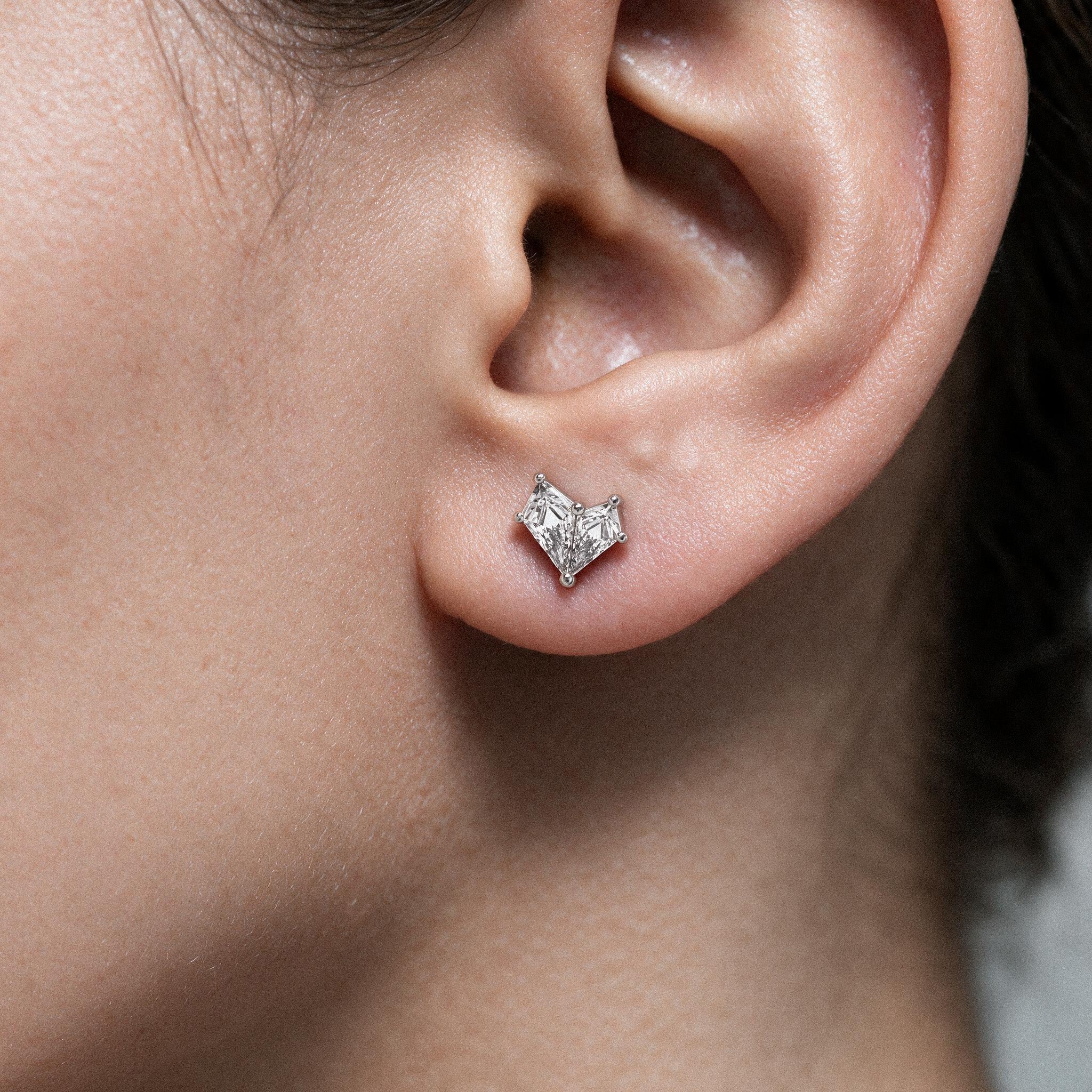 Double Kite Diamond Studs (0.42 T.C.W)
