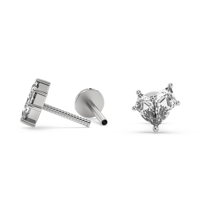 Double Kite Diamond Studs (0.42 T.C.W)