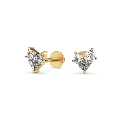 Double Kite Diamond Studs (0.42 T.C.W)