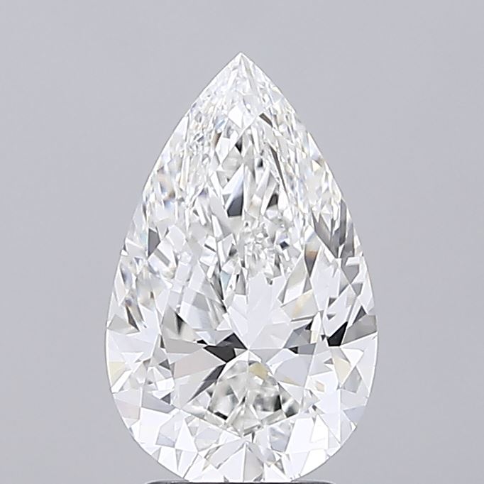 3.00 Carat Pear Lab Diamond