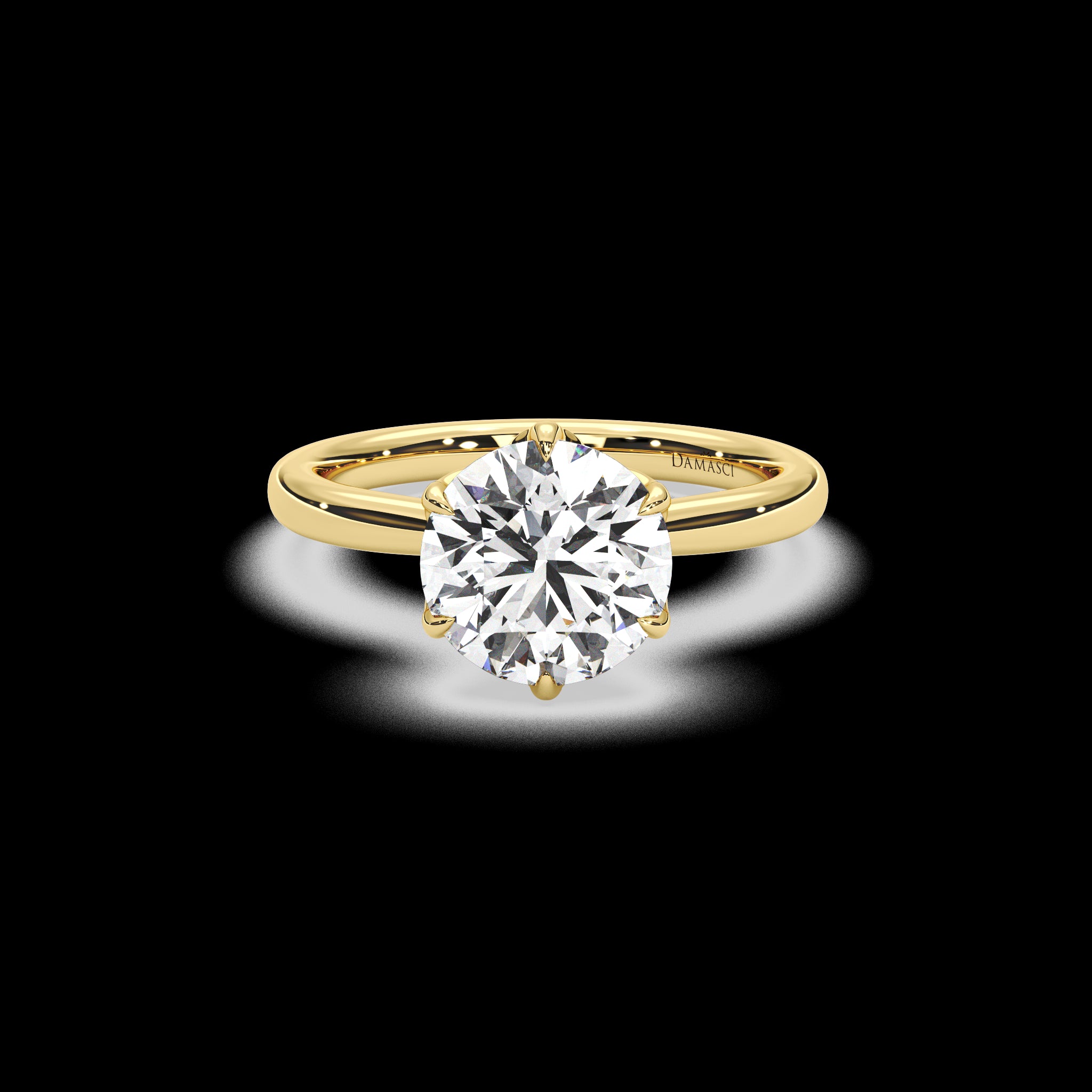Tulip Flow Ring - Round