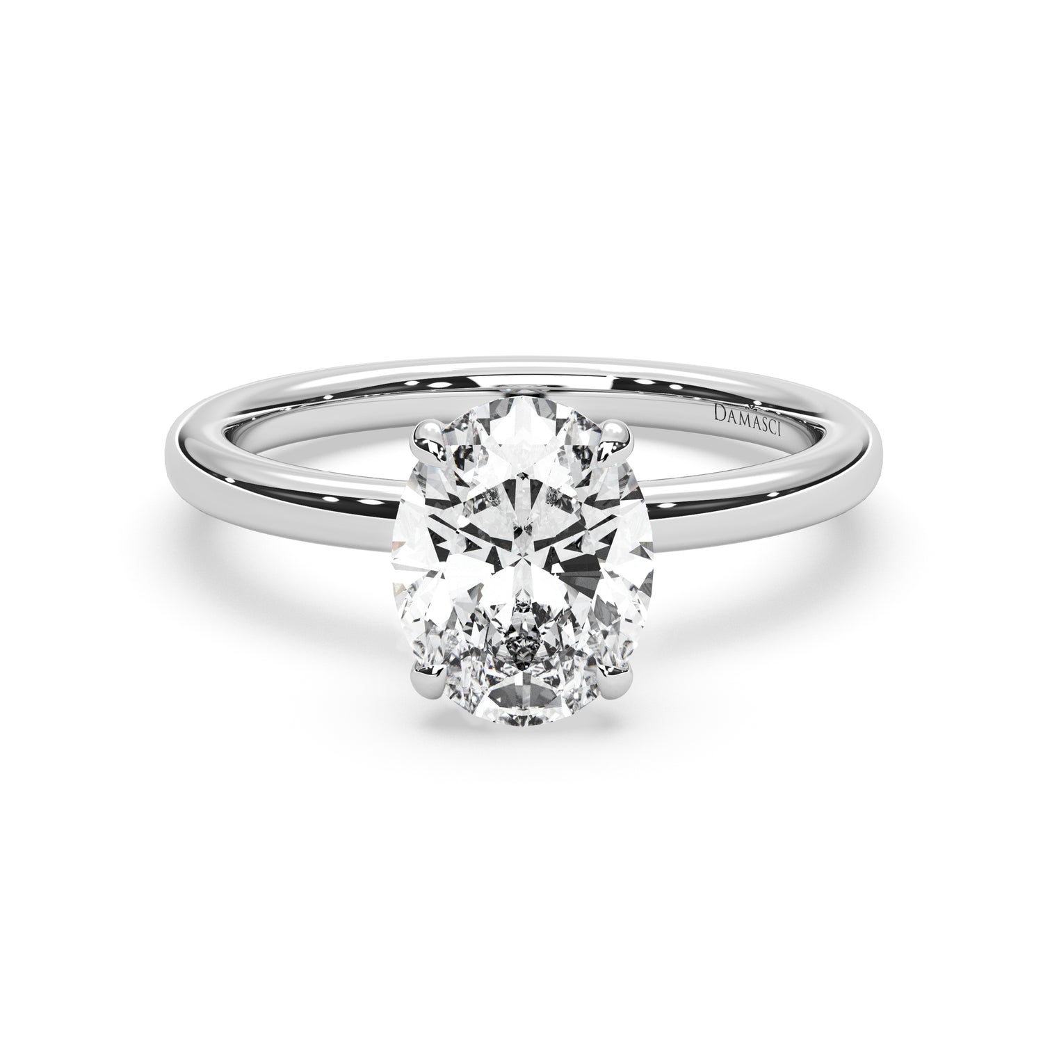 Modern Elegance Solitaire - Oval