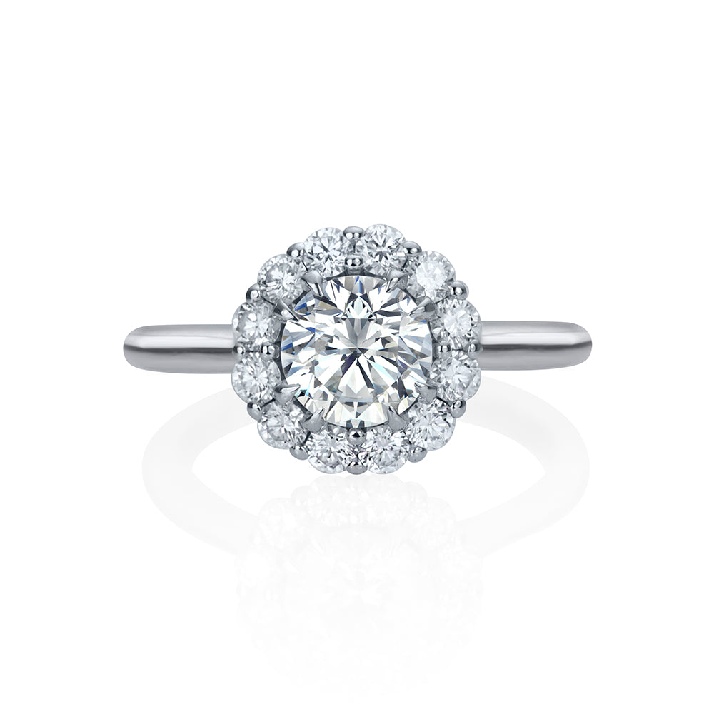 BLOSSOM CLASSIC - ROUND Diamond Engagement Ring