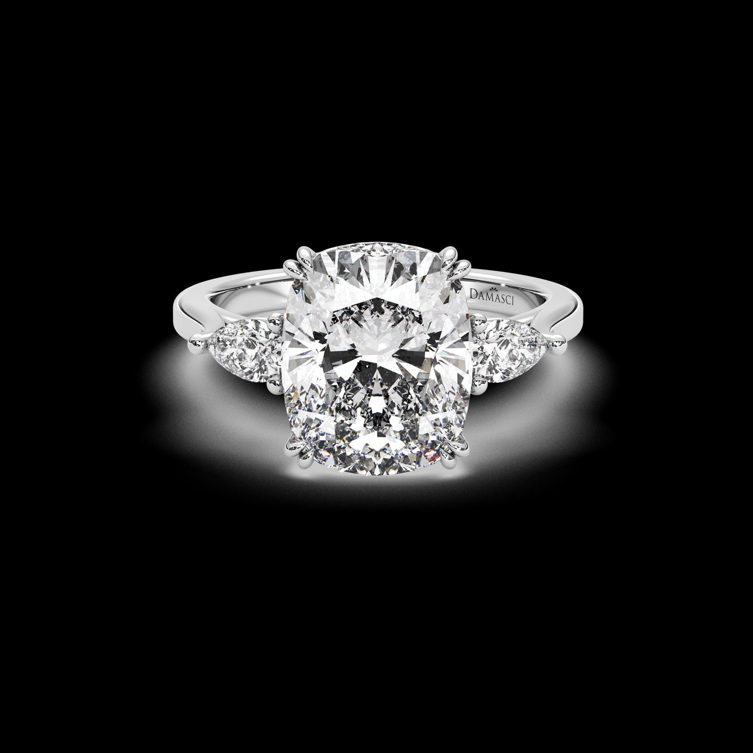 Clase De Real Signature Three - Stone Ring - Elongated Cushion