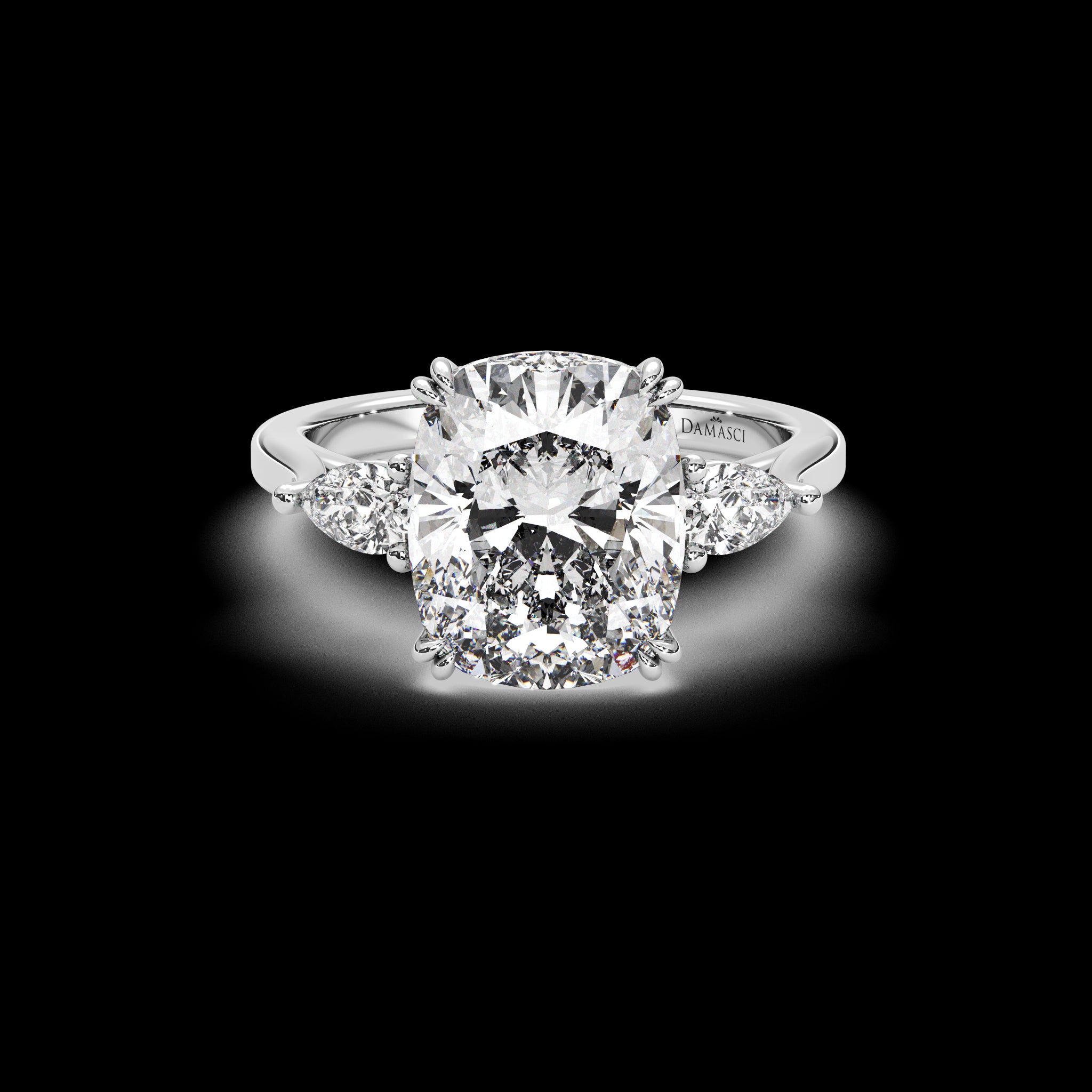 Clase De Real Signature Three - Stone Ring - Elongated Cushion
