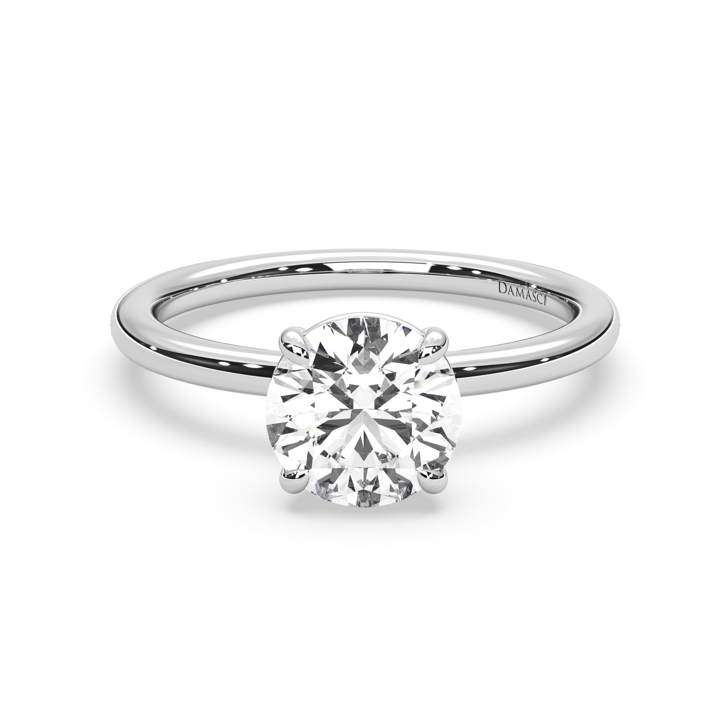 Modern Elegance Solitaire - Round Brilliant