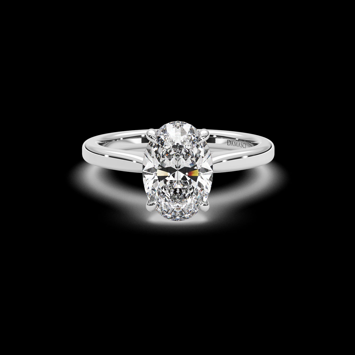 Cathedral Hidden Halo - Oval