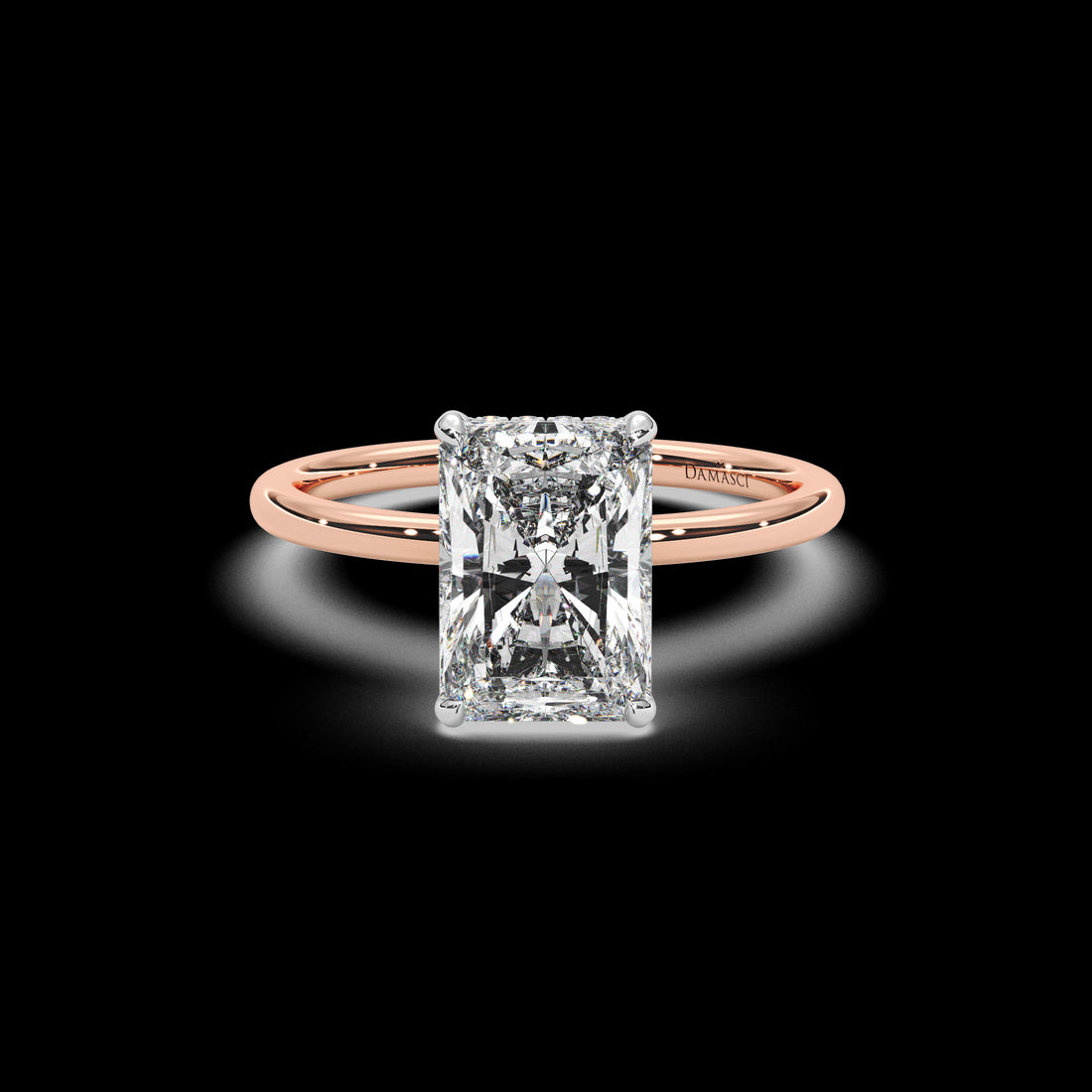Radiant Solitaire Engagement Ring
