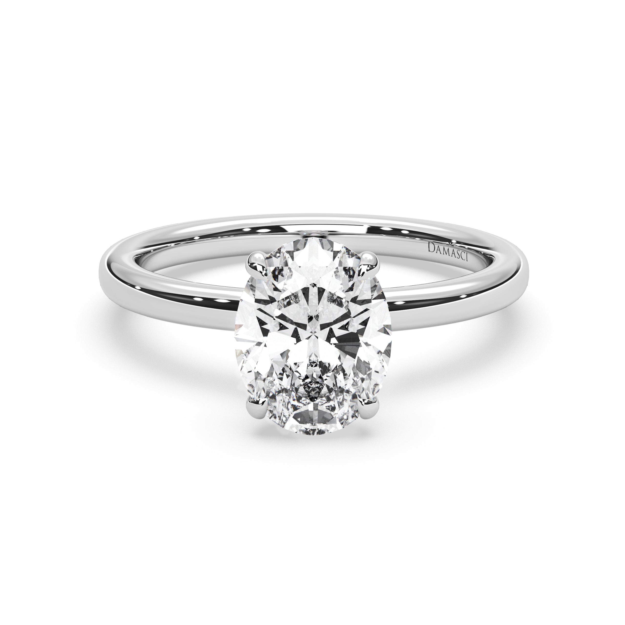 Oval Delicate Solitaire