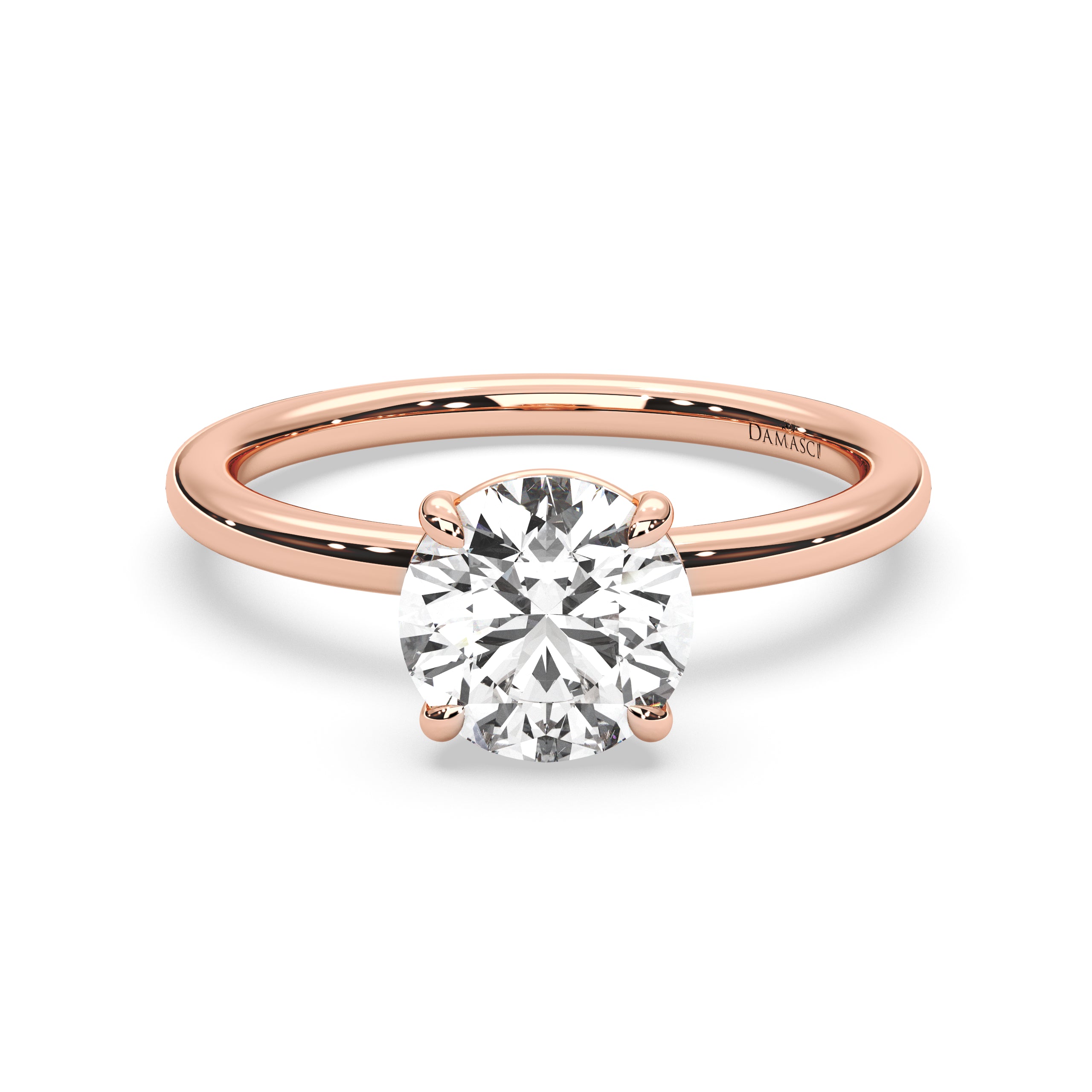Modern Elegance Solitaire - Round Brilliant
