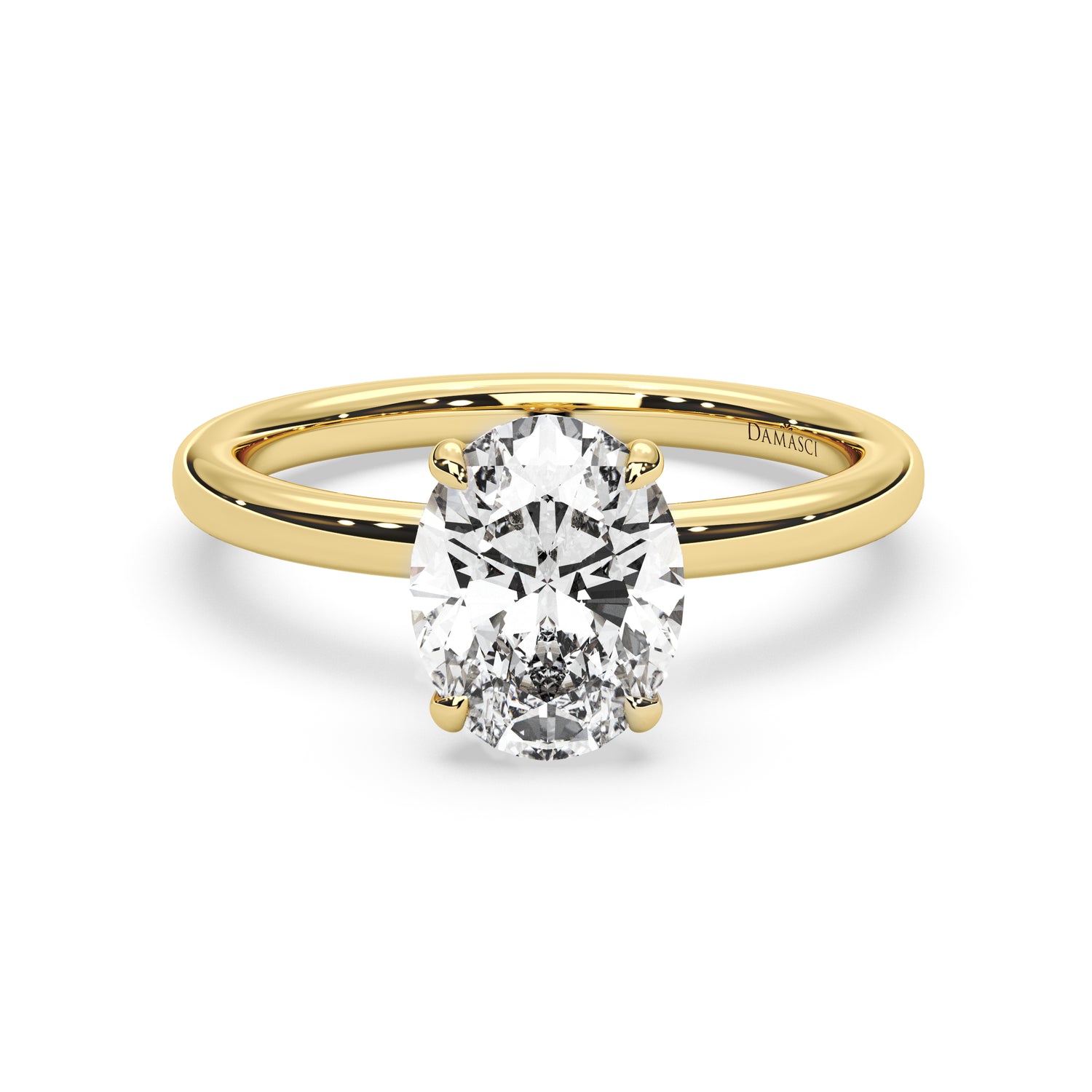 Modern Elegance Solitaire - Oval