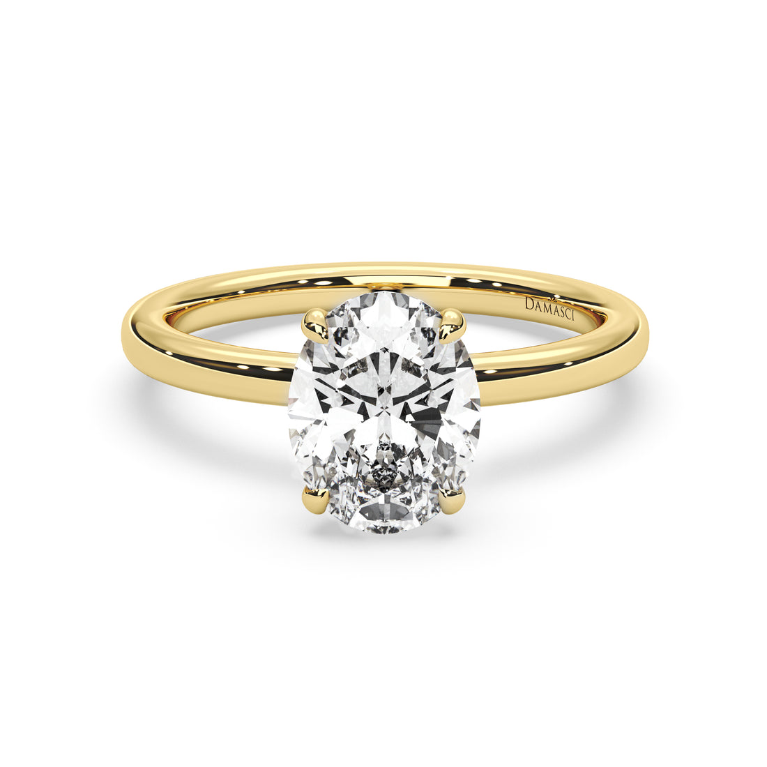 Modern Elegance Solitaire - Oval