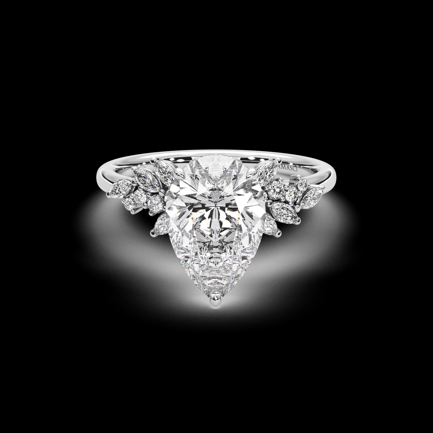 Pear Engagement Ring