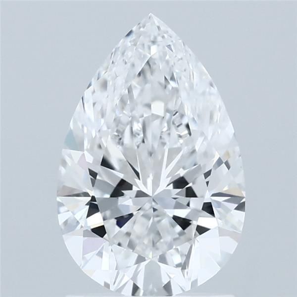 1.58 ct E Color VVS1 Clarity Pear Shape Lab Grown Diamond