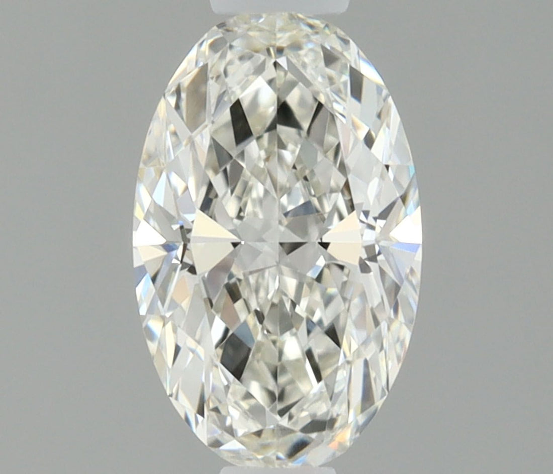 0.53 ct H Color VVS1 Clarity Oval Shape Natural Diamond