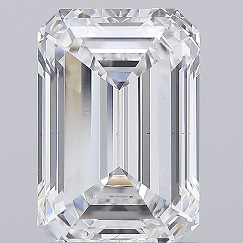 2.05 ct D Color VS1 Clarity Emerald Shape Lab Grown Diamond