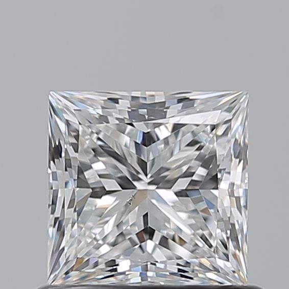 0.82 ct E Color VS2 Clarity Princess Shape Natural Diamond