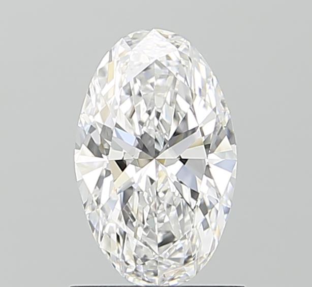 1.0 ct D Color IF Clarity Oval Shape Lab Grown Diamond