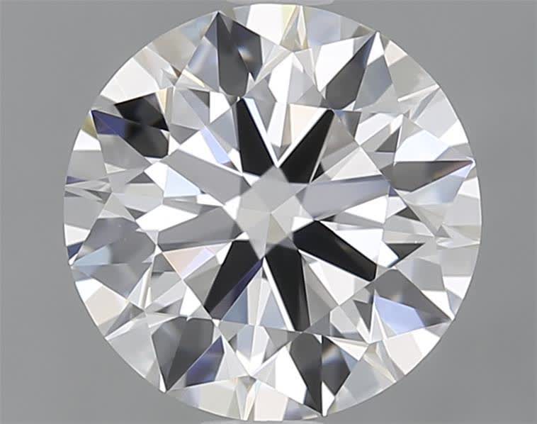 1.41 ct D Color VVS2 Clarity Round Shape Lab Grown Diamond