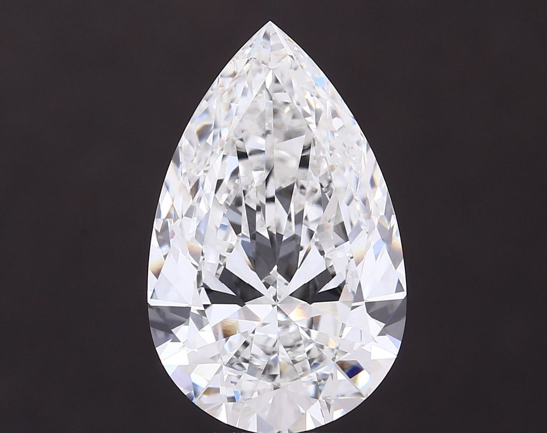 0.67 ct E Color VS1 Clarity Pear Shape Lab Grown Diamond