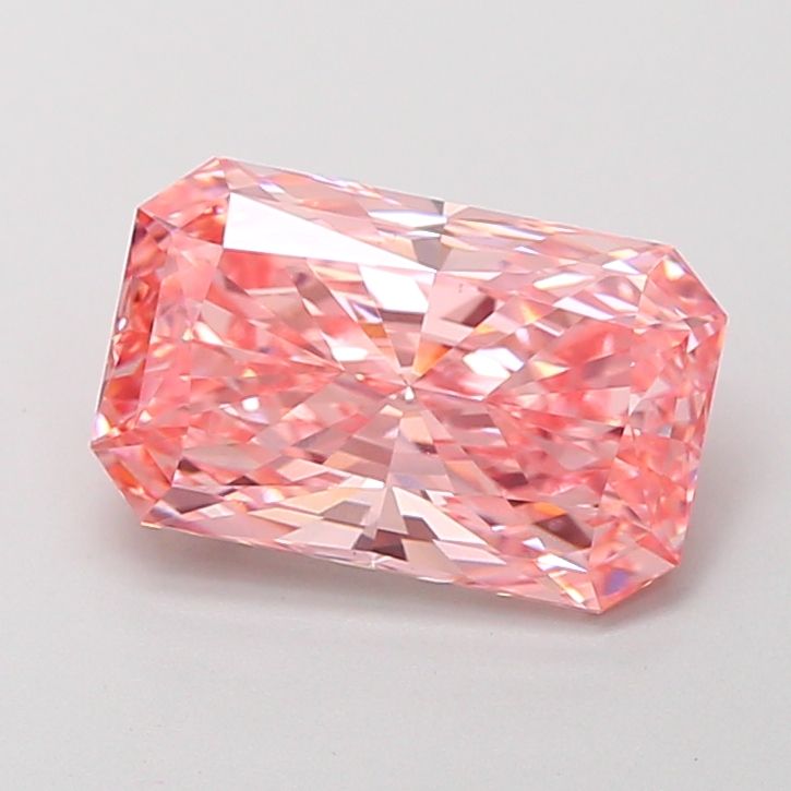 2.55 ct  Color VS1 Clarity Radiant Shape Colour Lab Diamond