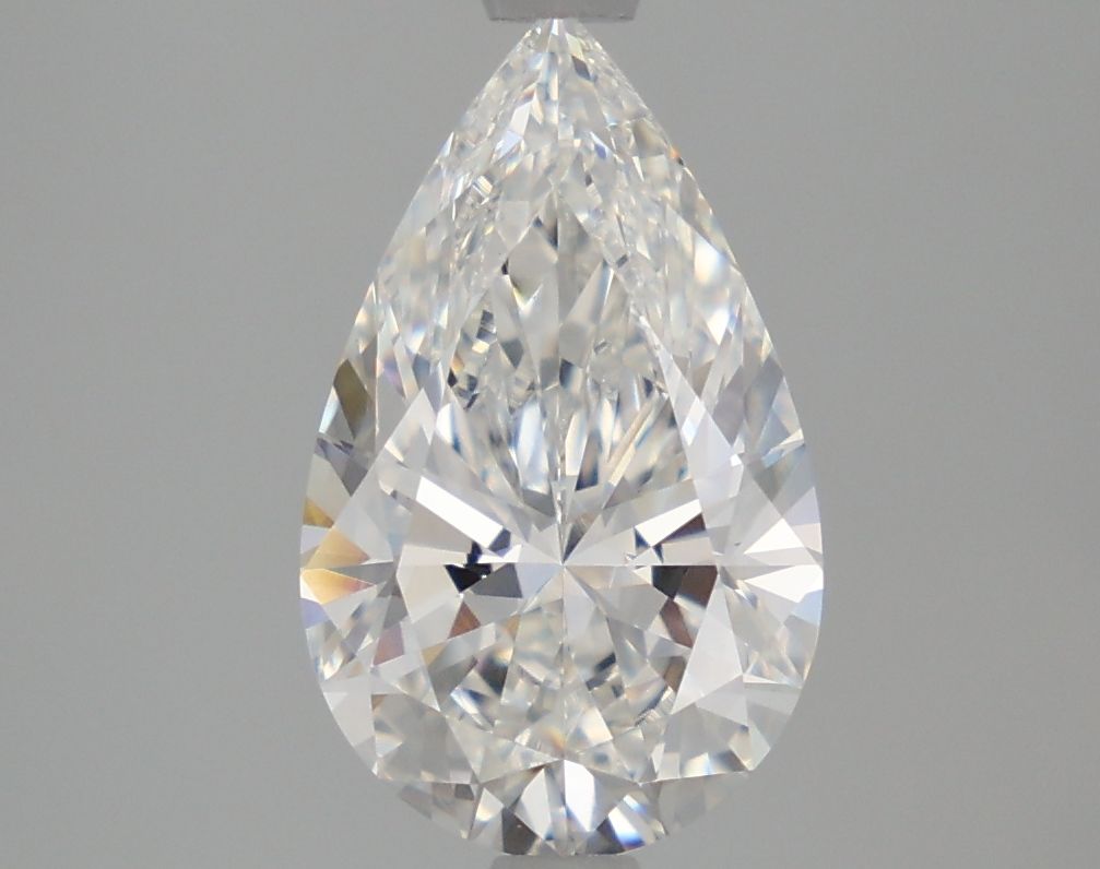 2.5 ct F Color VS1 Clarity Pear Shape Lab Grown Diamond