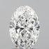 2.02 ct D Color VVS2 Clarity Oval Shape Lab Grown Diamond