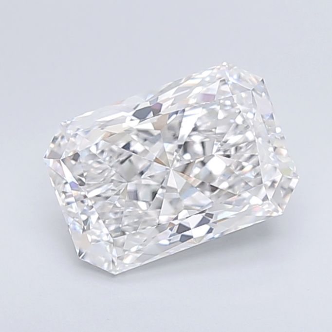 2.7 ct D Color VVS2 Clarity Radiant Shape Lab Grown Diamond