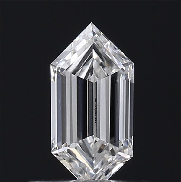 0.51 ct E Color VS1 Clarity Hexagonal Shape Lab Grown Diamond