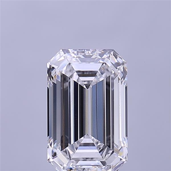 2.0 ct D Color VS1 Clarity Emerald Shape Lab Grown Diamond