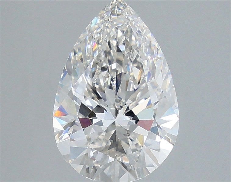 2.52 ct F Color VS1 Clarity Pear Shape Lab Grown Diamond