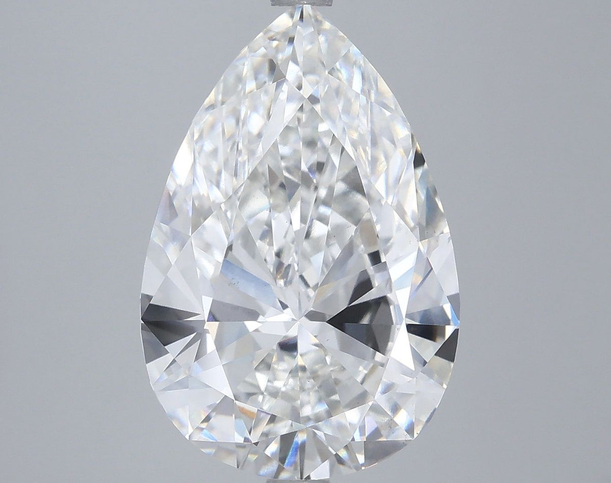 6.02 ct E Color VS1 Clarity Pear Shape Lab Grown Diamond