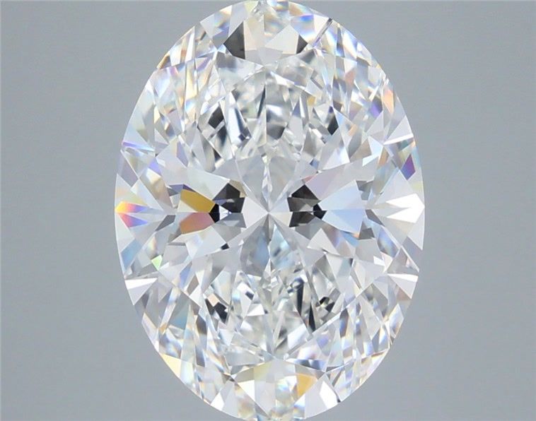 7.08 ct E Color VVS2 Clarity Oval Shape Lab Grown Diamond